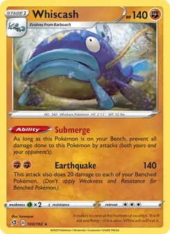 Whiscash (Rebel Clash 100)