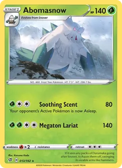 Abomasnow (Rebel Clash 13)