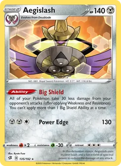 Aegislash (Rebel Clash 135)