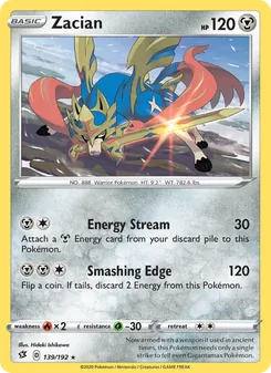 Zacian (Rebel Clash 139)