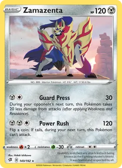 Zamazenta (Rebel Clash 140)
