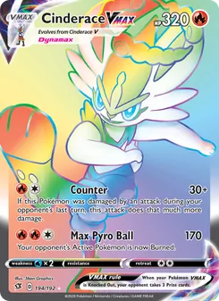 Cinderace VMAX (Rebel Clash 194)