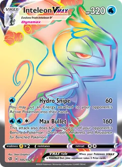 Inteleon VMAX (Rebel Clash 195)