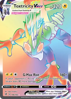 Toxtricity VMAX (Rebel Clash 196)