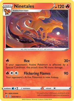 Ninetales (Rebel Clash 25)