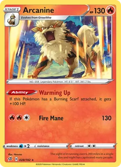 Arcanine (Rebel Clash 28)