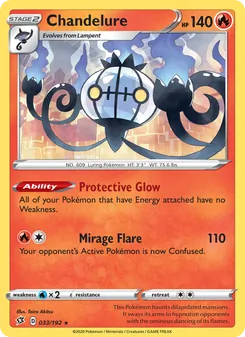 Chandelure (Rebel Clash 33)