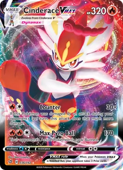 Cinderace VMAX (Rebel Clash 36)