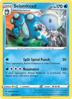 Seismitoad (Rebel Clash 46)