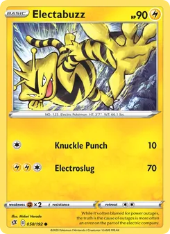 Electabuzz (Rebel Clash 58)