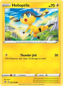 Helioptile (Rebel Clash 63)