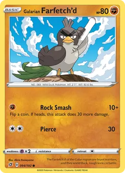 Galarian Farfetch'd (Rebel Clash 94)