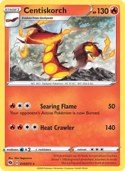 Centiskorch (Champion's Path 10)