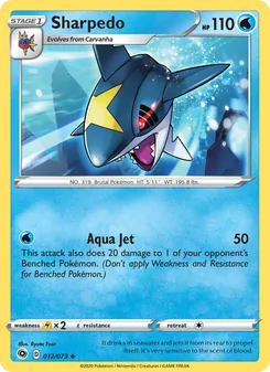 Sharpedo (Champion's Path 12)