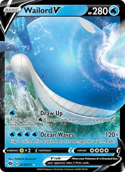 Wailord V (Champion's Path 13)