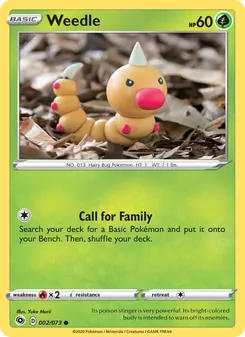 Weedle (Champion's Path 2)