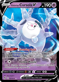 Galarian Cursola V (Champion's Path 21)