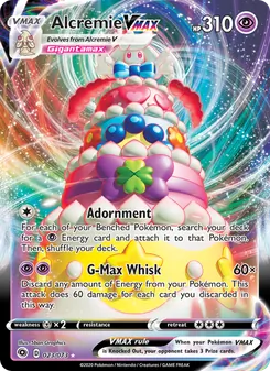 Alcremie VMAX (Champion's Path 23)