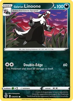 Galarian Linoone (Champion's Path 36)