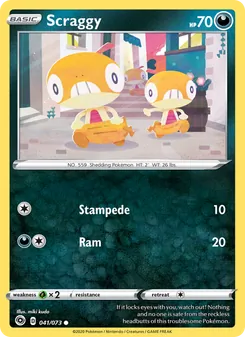 Scraggy (Champion's Path 41)