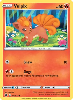 Vulpix (Champion's Path 6)