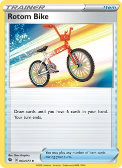Rotom Bike (Champion's Path 63)