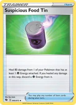 Suspicious Food Tin (Champion's Path 66)