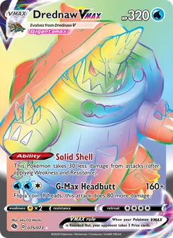 Drednaw VMAX (Champion's Path 75)