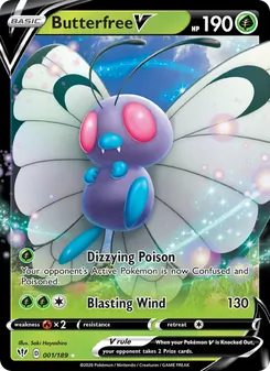 Butterfree V (Darkness Ablaze 1)