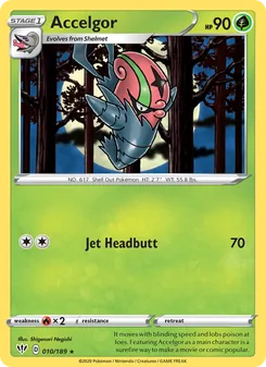 Accelgor (Darkness Ablaze 10)
