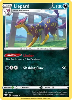 Liepard (Darkness Ablaze 107)