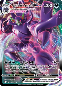 Grimmsnarl VMAX (Darkness Ablaze 115)
