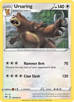 Ursaring (Darkness Ablaze 139)