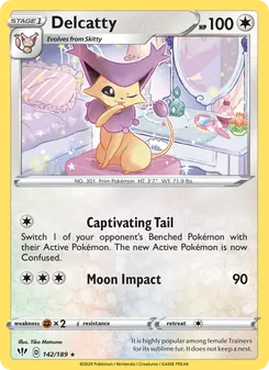 Delcatty (Darkness Ablaze 142)