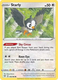 Starly (Darkness Ablaze 145)