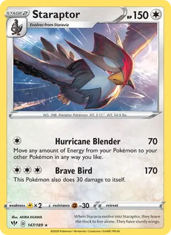 Staraptor (Darkness Ablaze 147)