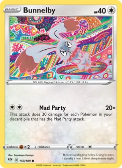 Bunnelby (Darkness Ablaze 150)