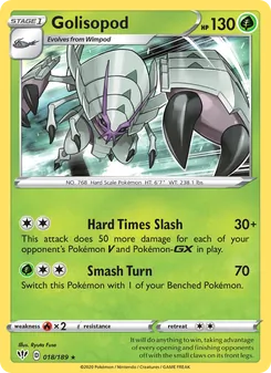 Golisopod (Darkness Ablaze 18)