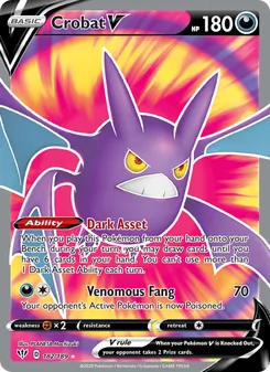 Crobat V (Darkness Ablaze 182)