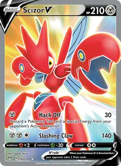 Scizor V (Darkness Ablaze 183)