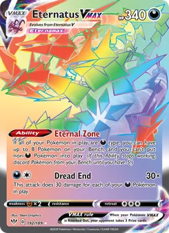 Eternatus VMAX (Darkness Ablaze 192)
