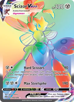 Scizor VMAX (Darkness Ablaze 193)