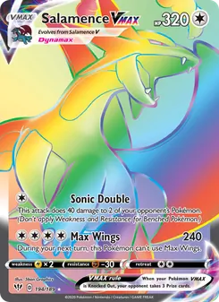 Salamence VMAX (Darkness Ablaze 194)