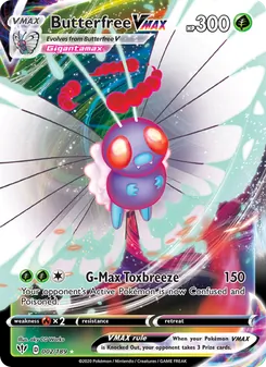 Butterfree VMAX (Darkness Ablaze 2)