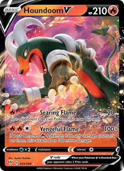 Houndoom V (Darkness Ablaze 21)