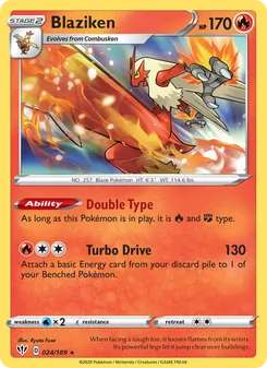 Blaziken (Darkness Ablaze 24)