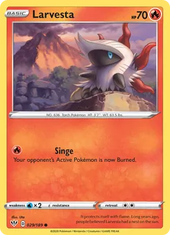 Larvesta (Darkness Ablaze 29)