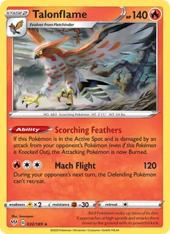 Talonflame (Darkness Ablaze 32)