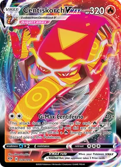 Centiskorch VMAX (Darkness Ablaze 34)