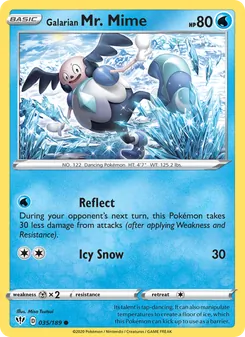 Galarian Mr. Mime (Darkness Ablaze 35)